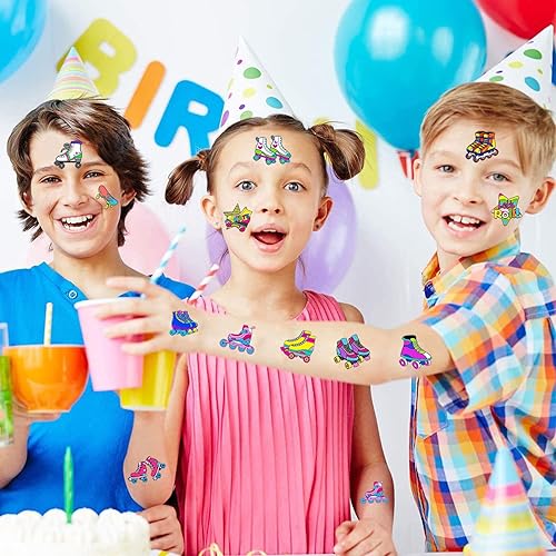 Miniatura 8 de Calcomanías temporales de tatuajes para niños, 20 hojas, regalos de fiesta, suministros de decoración para niñas, niños, regalos para el aula,