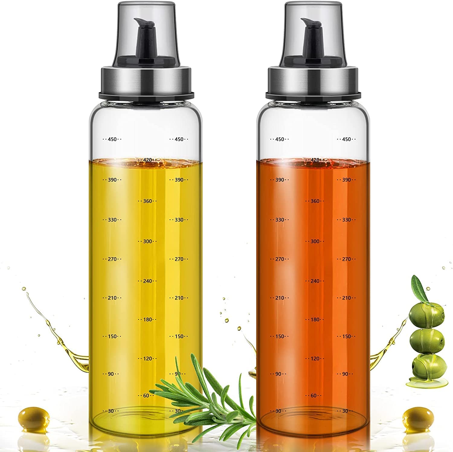 See full amazon price history chart for Store2508 Cooking Oil Bottles 500ml Oil Dispenser Set Wide Neck Easy to Fill and Clean Leak proof Glass Oil and Vinegar Measuring Cruet for Kitchen (Pack of 2) Store2508 Cooking Oil Bottles 500ml Oil Dispenser Set Wide Neck Easy to Fill and Clean Leak proof Glass Oil and Vinegar Measuring Cruet for Kitchen (Pack of 2) (B0D9W9T7NR) Amazon Price History, Amazon Price Tracker
