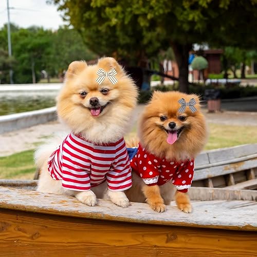 Miniatura 7 de MVVM 16 lazos para el pelo de perro hembra, pinzas para el pelo de bebé, varios estilos de clip de cocodrilo, accesorios para el cabello, regalo