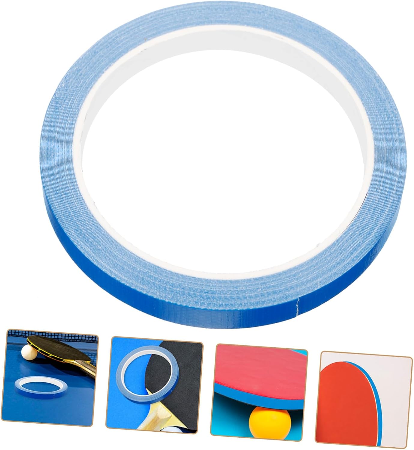 1Roll Racket Edge Protectors Durable Collision Paddle Tape Impact Resistant Table Tennis Accessory for Enhanced Protection and Extended Paddle Lifespan