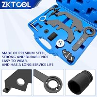 ZKTOOL Vezérműtengely Rögzítő Készlet BMW N62 N73 Motorokhoz - OEM 119460 Időzítő Lánc Szerelő Szett E60 E61 E63 E64 E65 E66 Modellekhez 5