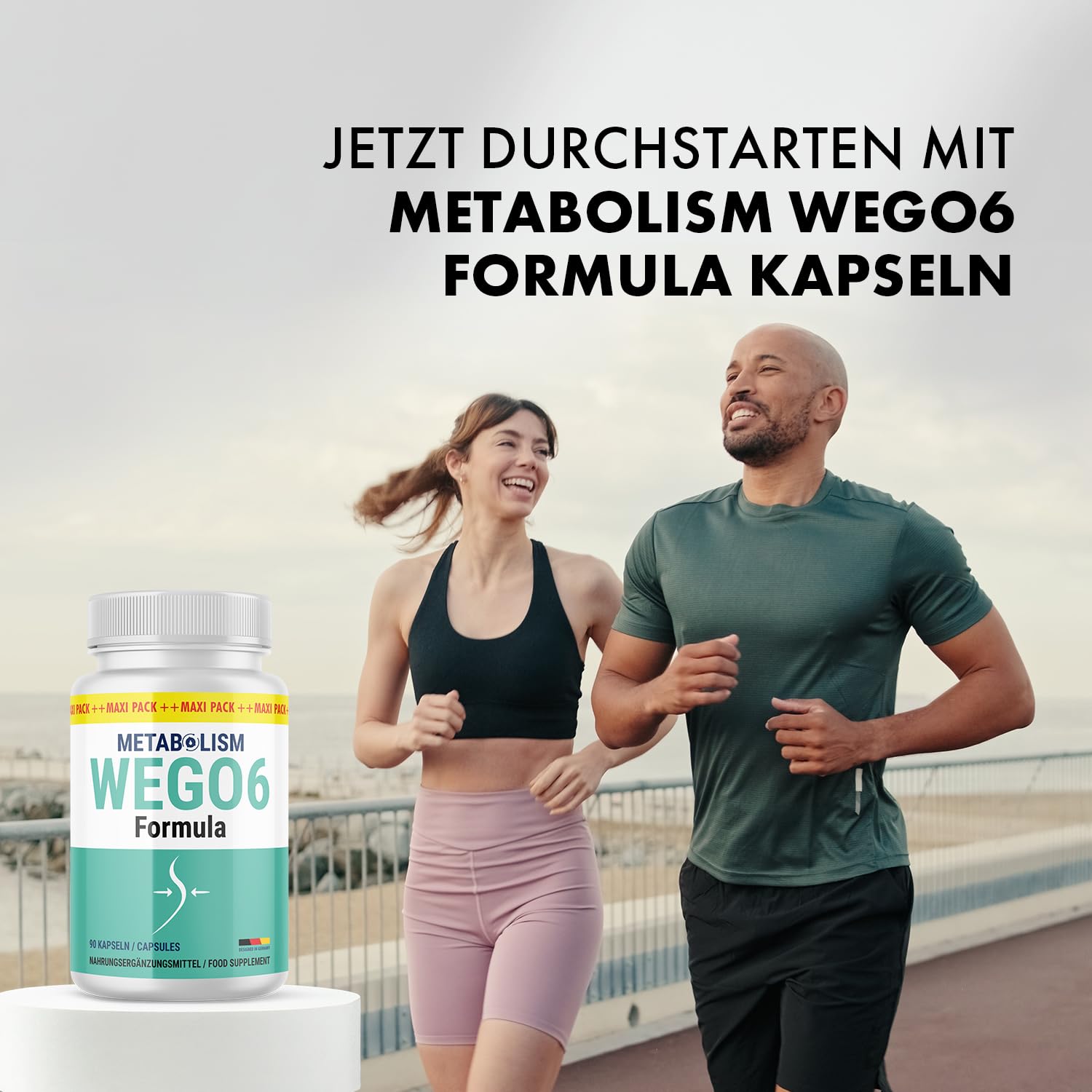 Metabo Wego6 Formula Kapseln | Mit Apfelessig | 90 Kapseln