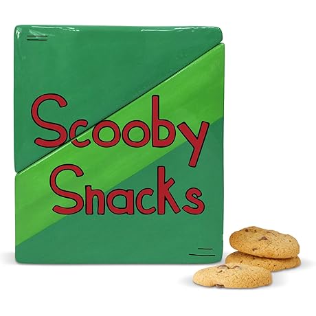 Enesco Scooby Doo Ceramics Snacks Cookie Jar