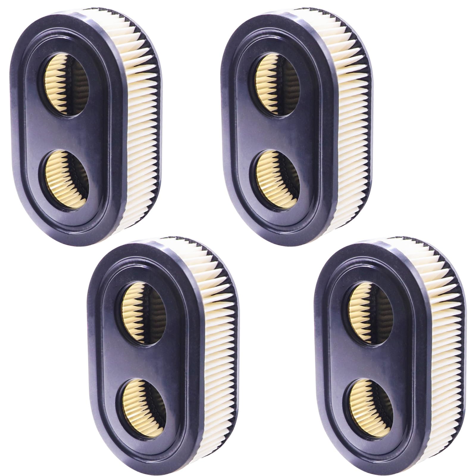 TKCBCD 593260 Air Filter Lawn Mower Air Cleaner Filters Replacement for 4247 5432 5432k 09P00 09P702 500EX 550EX 575EX 625EX 675EXI 725EXI Series Engine, 4 Pack Air Filter