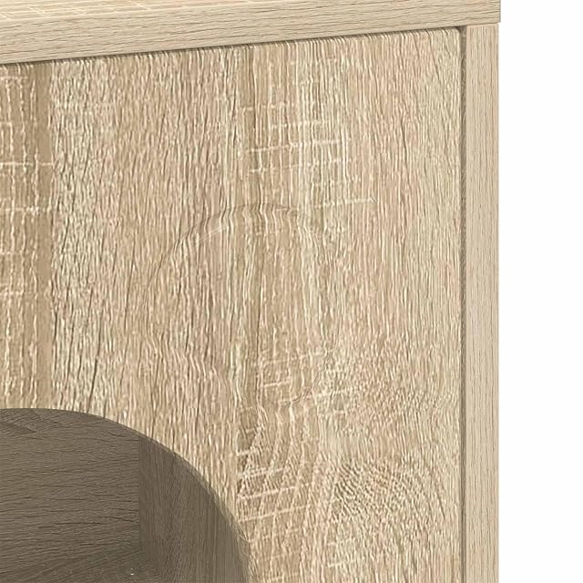 Foto 5 de 8 de vidaXL Casa para Gatos Sonoma 42,5 x 40 x 53 cm Madera de ingeniería