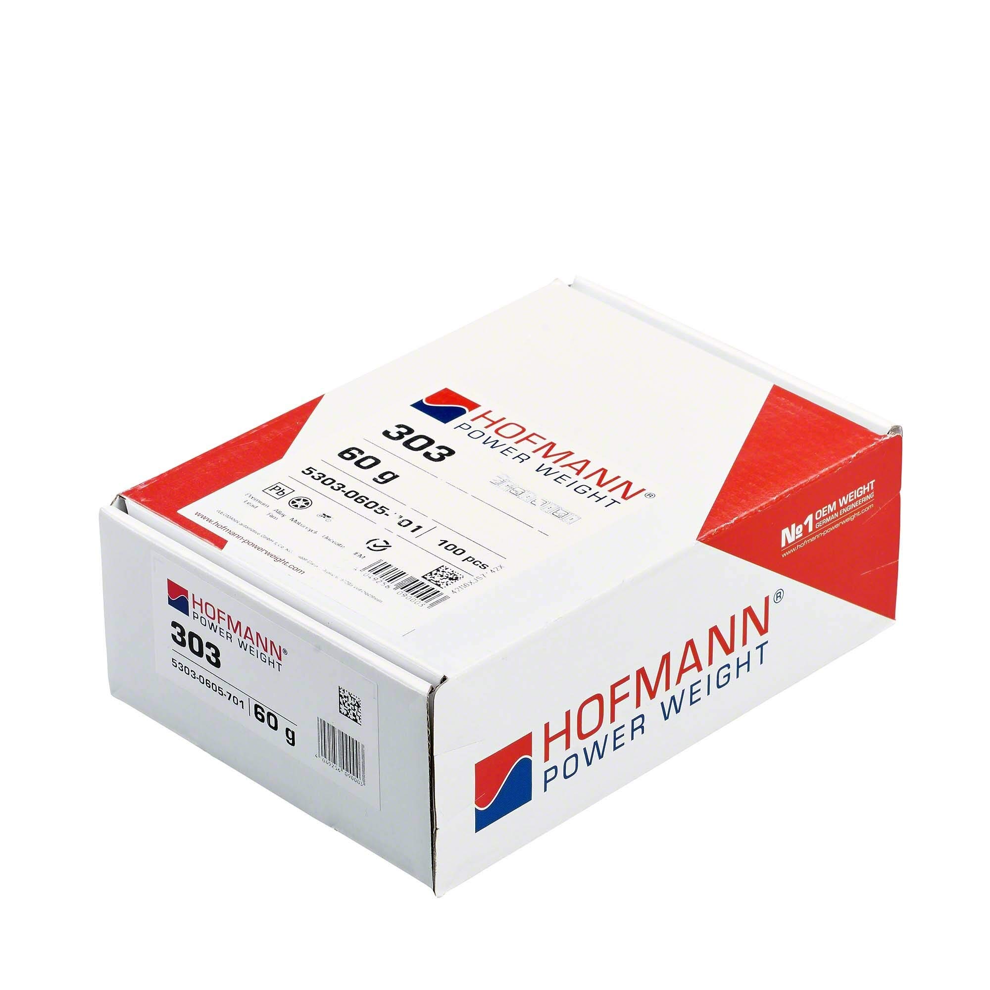 Hofmann Power Weight 5303-0605-701 Klebegewicht, Set of 100