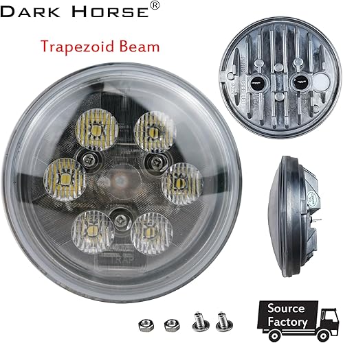 Miniatura 6 de Dark Horse Kit de faro de tractor LED de 300W 9ack compatible con faros de tractor John Deere serie 50 4050, 4250, 4450, 4650, 4850+
