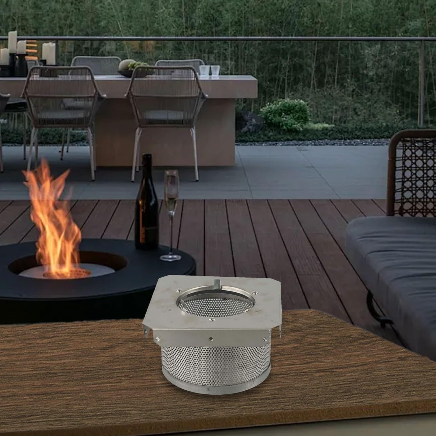 Patio Heater Replacement Emitter Screen - 7-Inch 304 Combustion Net Efficient Heat Distribution(7cm)