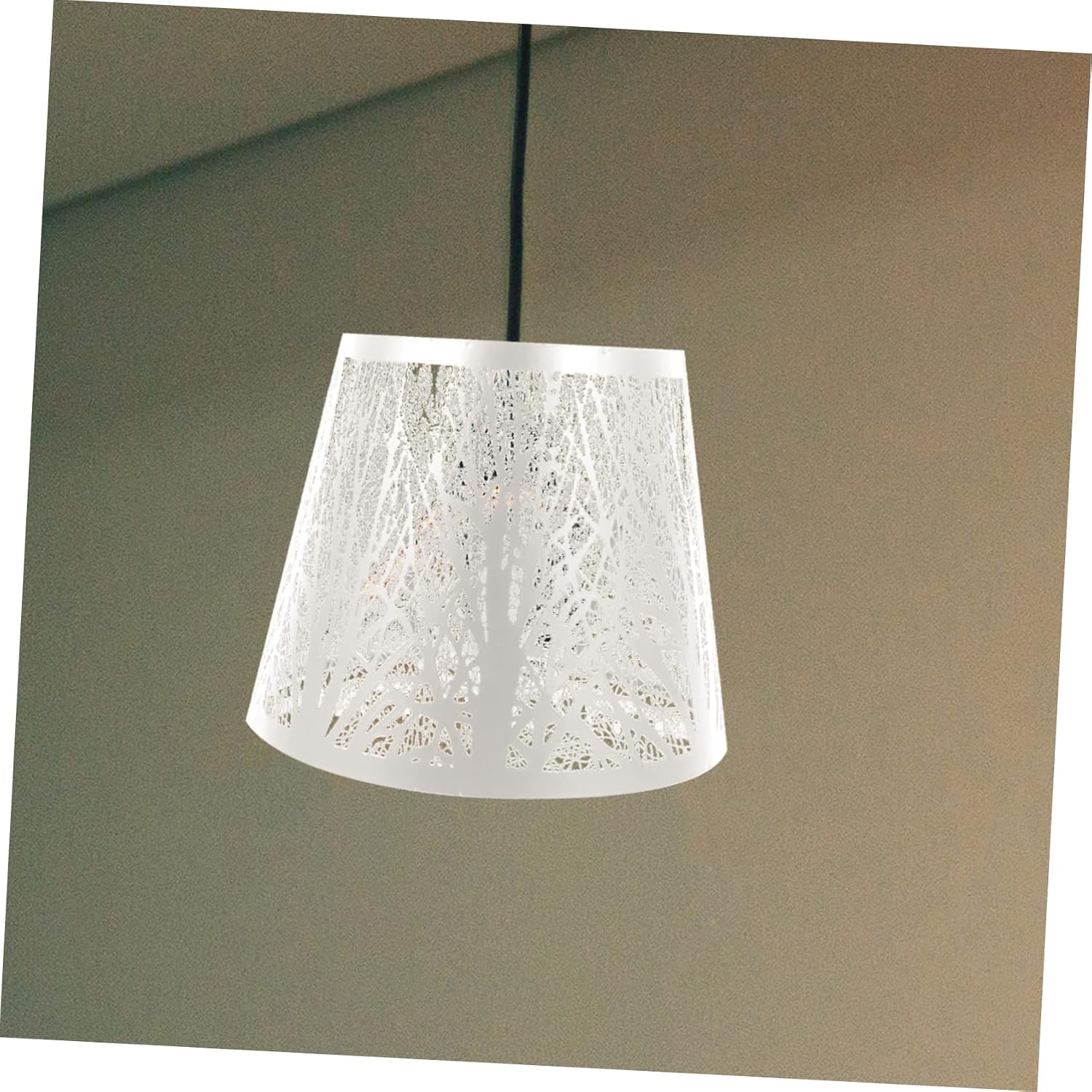 ARTIBETTER E27 Tree Shadow Lampshade Creative Iron Cover for Table Lamp Decorative Light Shade for Living Room Home Decor