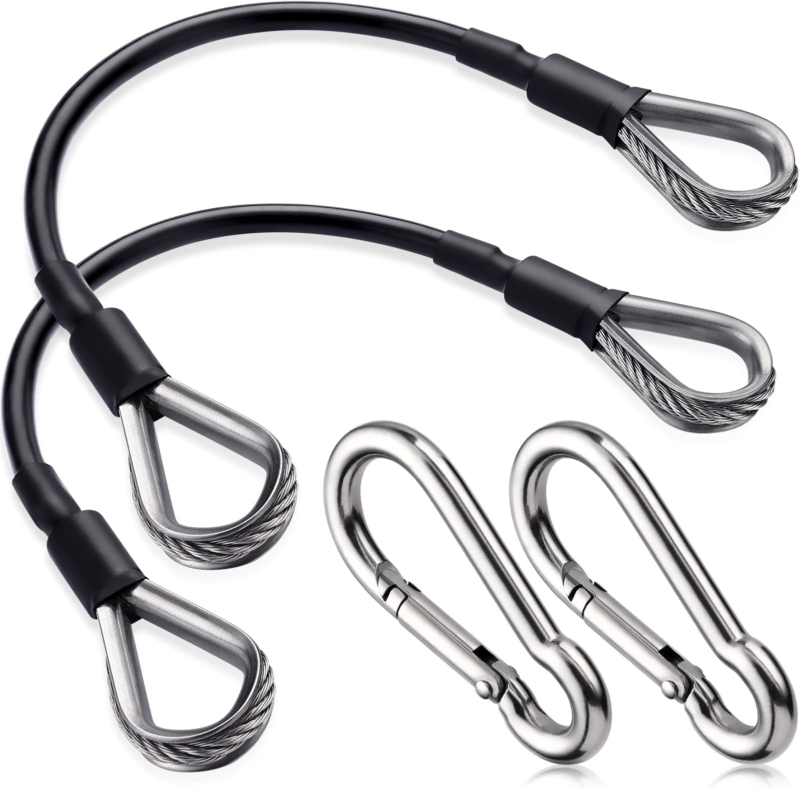 TOBWOLF Gym Cable Extension, Fitness Extension Rope Attachment Compatible wit...