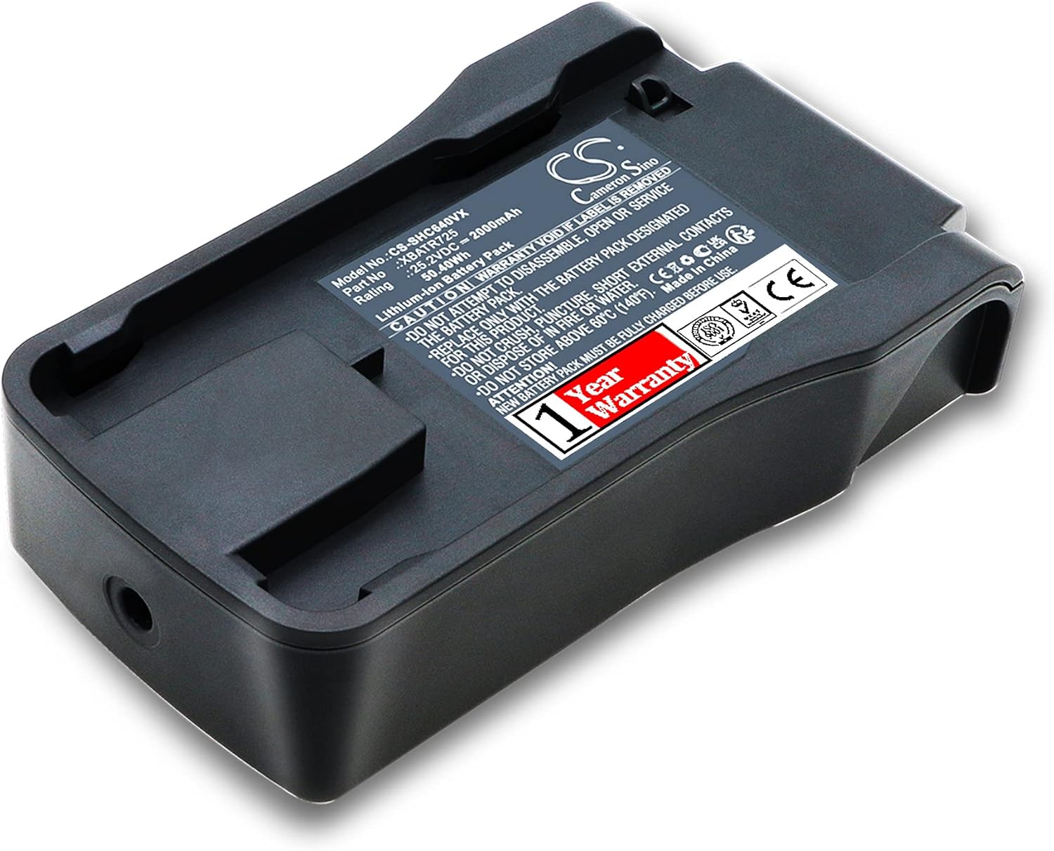 Amazon.com: BCXY Battery Replacement for Shark IZ662H IZ320UKT IZ300UKT ...