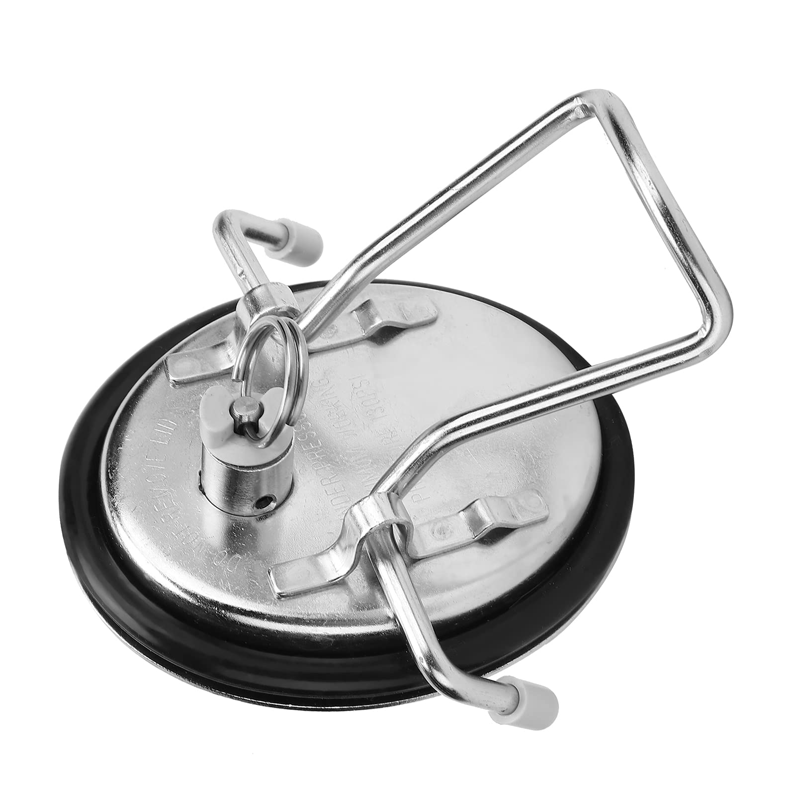 Reemplazo de tapa para barril de acero inoxidable, tapa universal para barriles de cerveza casera, compatible con barriles de soda de cierre por bola y por pasador, con válvula de