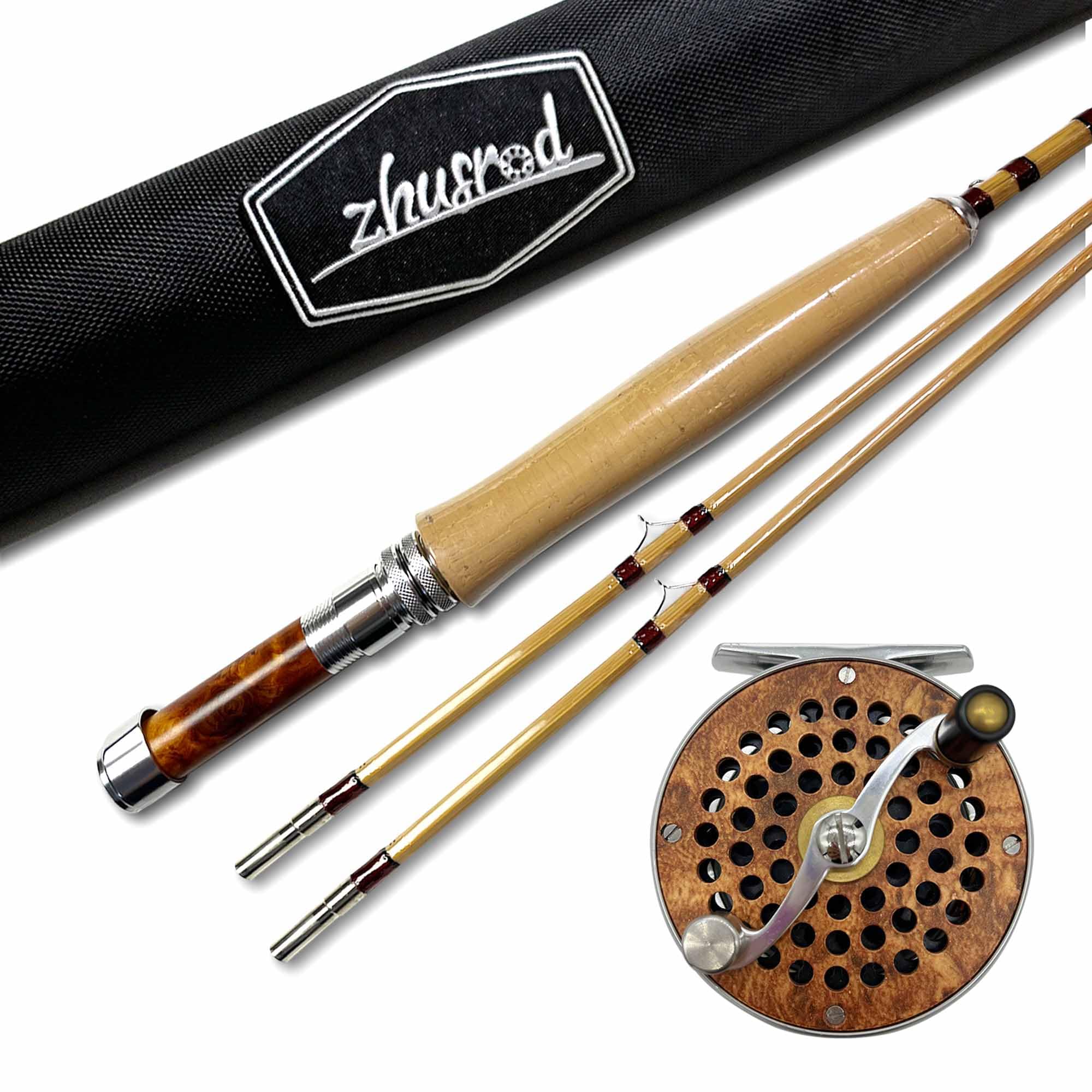 Amazon | ZHUSROD Orvis Mitey 防ダニ テーパー - 5フィート 3wt 