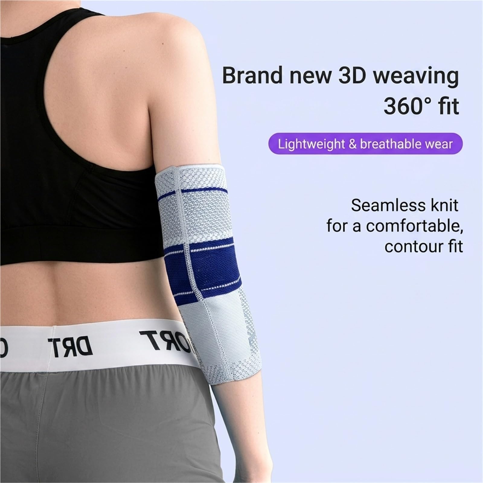 Professionelle Kniebandage für Damen und Herren, geeignet zum Laufen, Fußballspielen, Fitnessstudio und Radfahren. Atmungsaktive Kompressionsmanschette mit EVA-Polsterung und rutschfestem Silikon