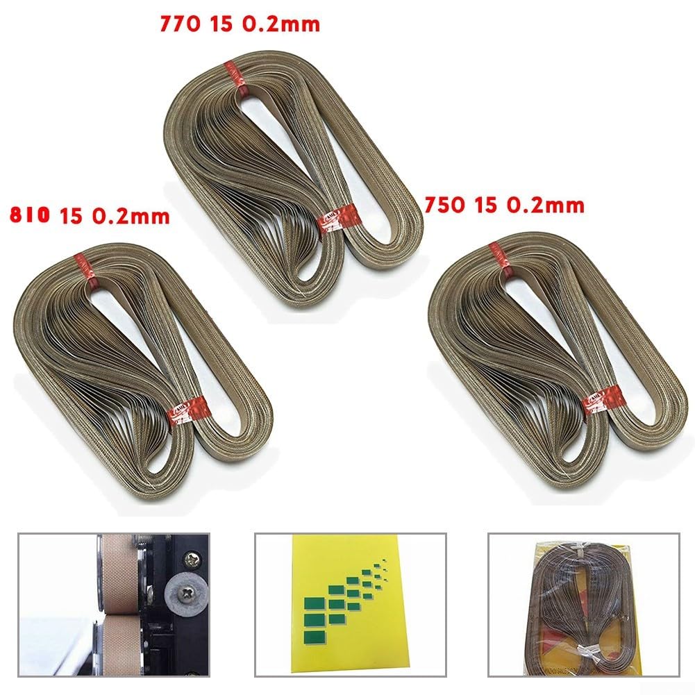 Bandas transportadoras de repuesto PTFE FR770 FR900 770x15 mm