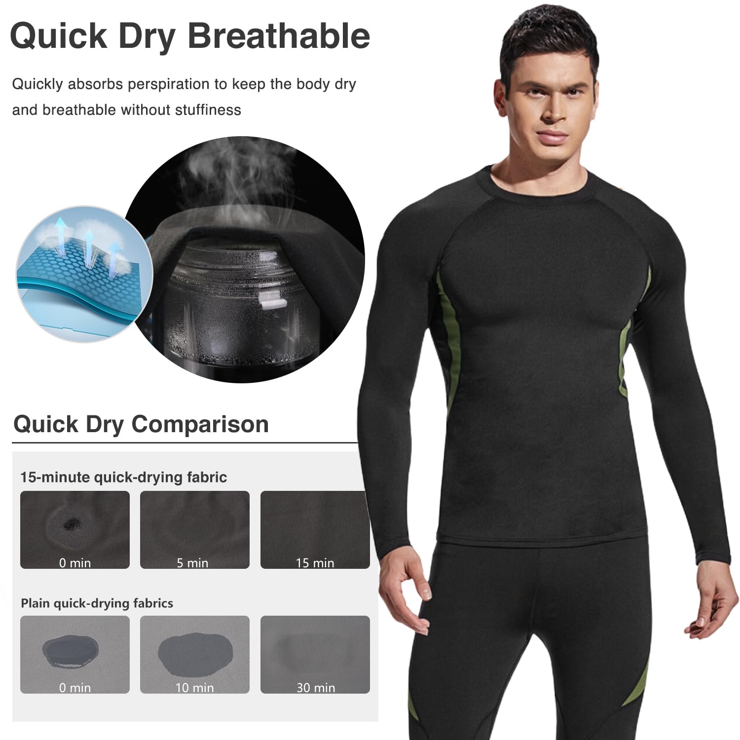 UNIQUEBELLA - Biancheria Intima Termica da Sci, da Uomo