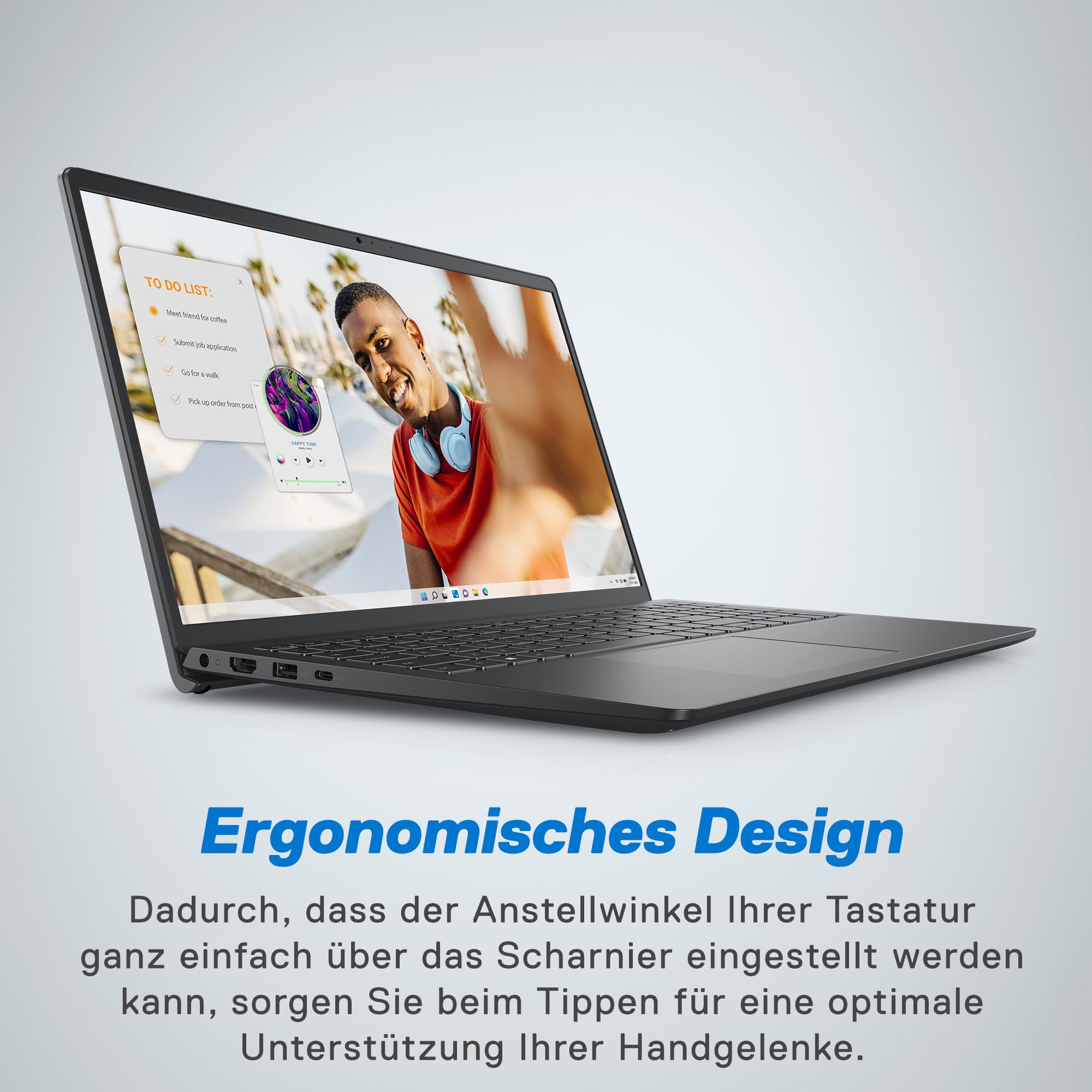Dell Inspiron 15 3535 laptop 15,6 cala FHD 120 Hz, AMD Ryzen 5