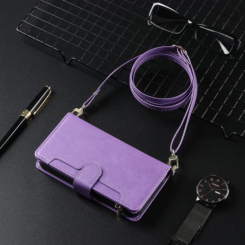 GOKEN Leder Folio Hülle Für Doogee S88 Pro / S88 Plus – Wallet Case Mit Kartenfächern, Ständer & RFID-Schutz