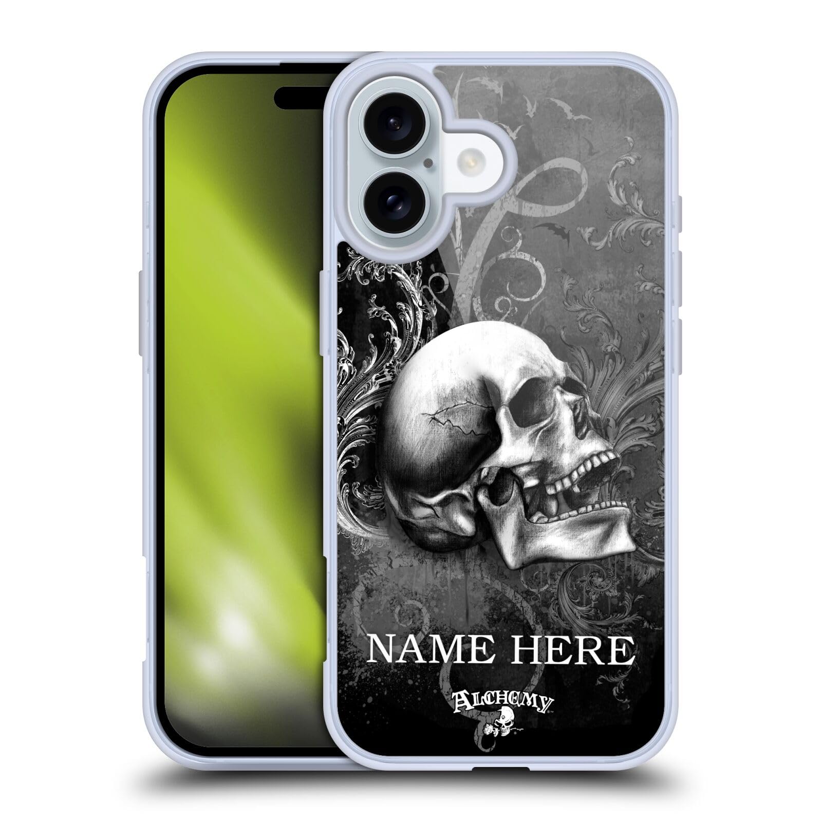 Coque Personnalisée iPhone 16 Alchemy Gothic Antichoc Évite les Rayures