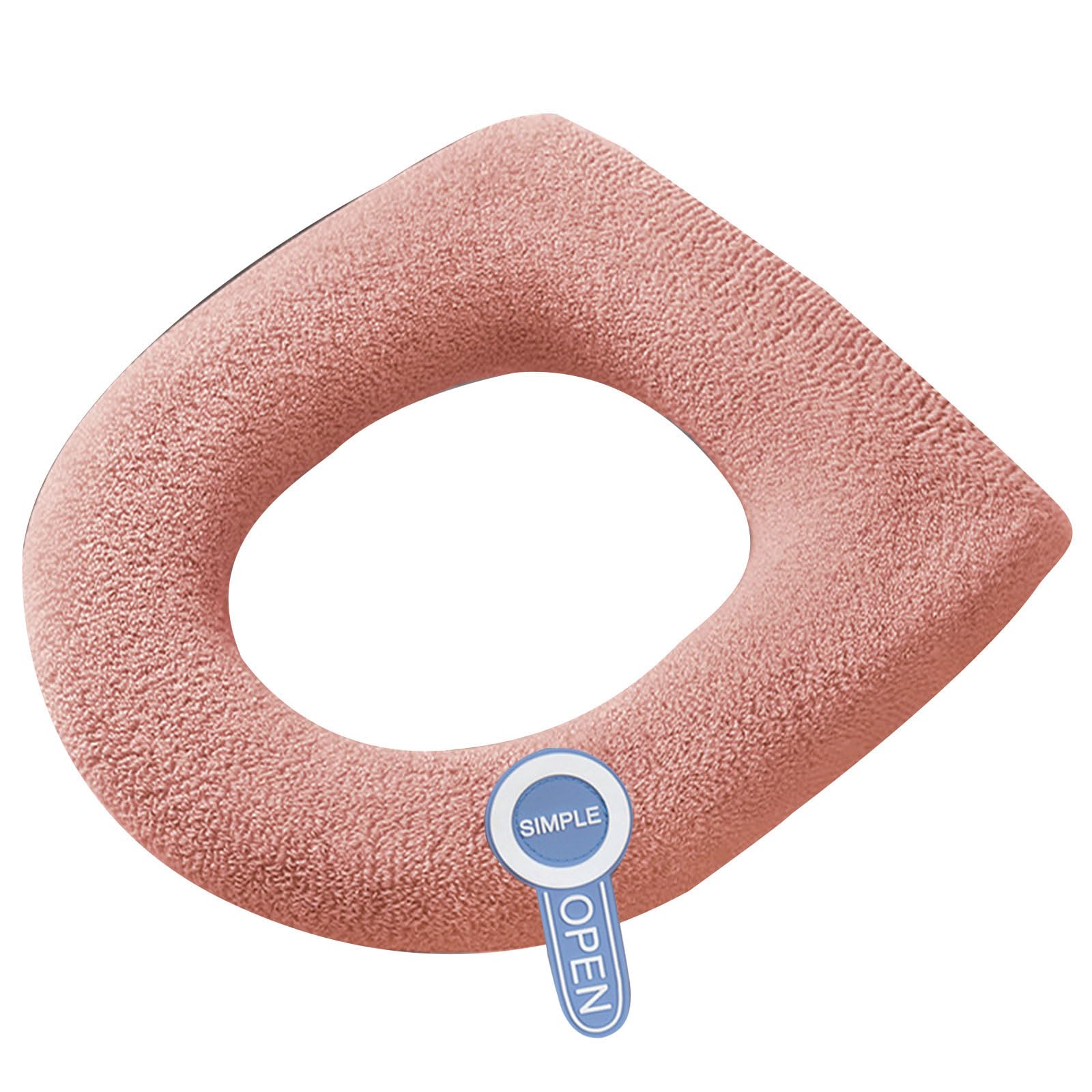 Tsophreniq Toilet Seat Cover with Soft Handle for Winter Comfort and Easy Cleaning for Most Standard Toilets Toilet Cushion