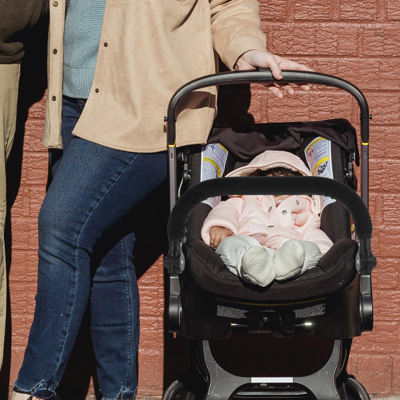 Supvox Einstellbare Kinderwagen GriffverläNgerung Armlehne Universal VerläNgerung FüR Buggy Mit Schwamm Und Kunststoff GriffverläNgerung KinderwagenzubehöR 16.93X11.42X1.18In