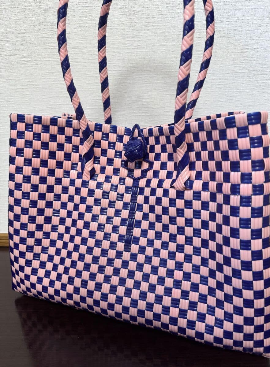 プラカゴ メルカド 大容量 トートバッグ ハンドメイド パサール 1095