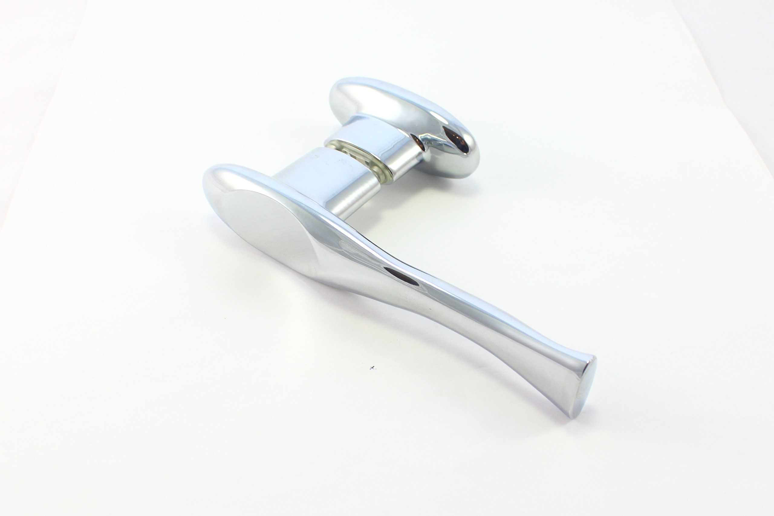 Poignée de porte de douche résistante bouton de porte en verre salle de bain inox universel
