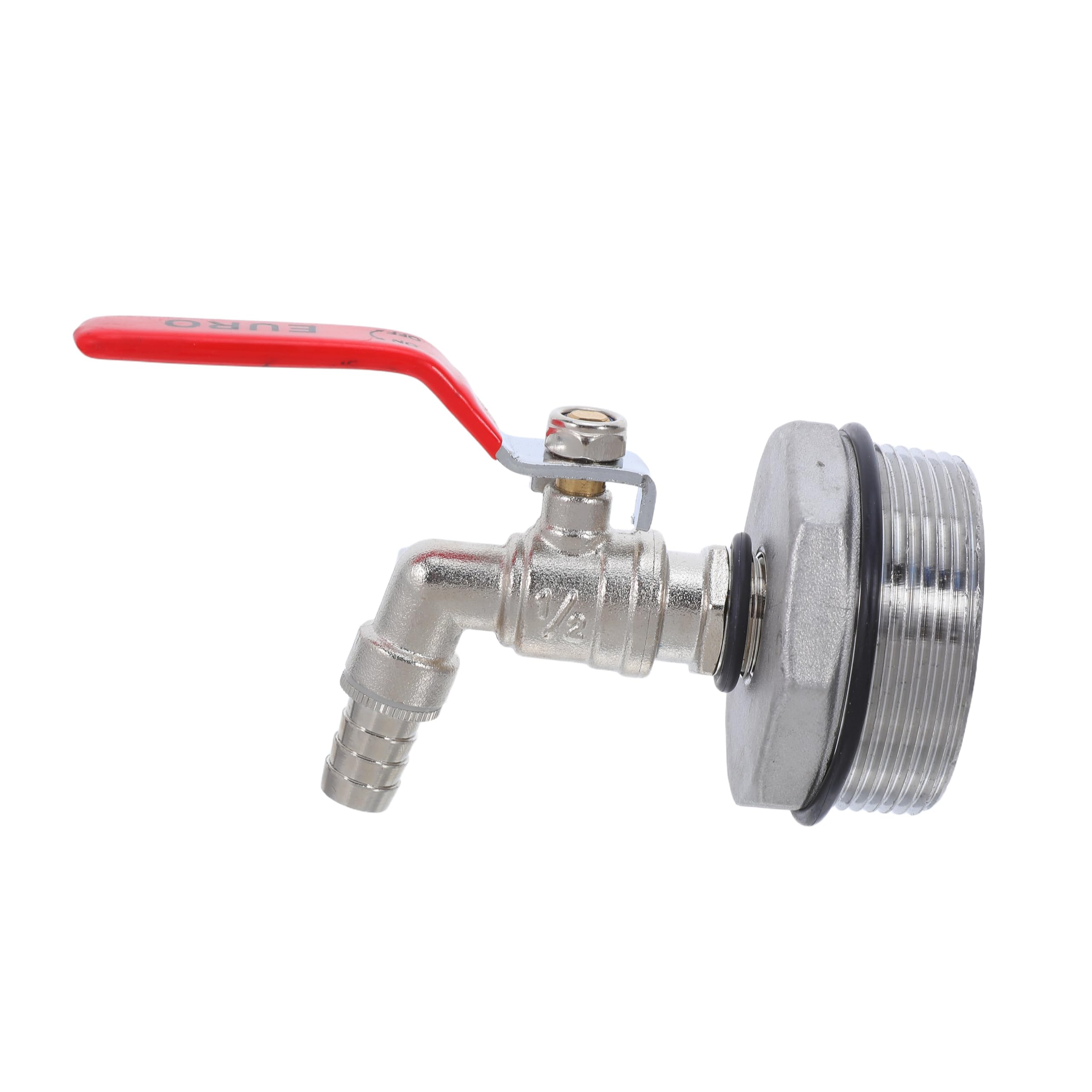 Robinet pour conteneur IBC étanche avec raccord 1 pouce pour seaux extérieurs