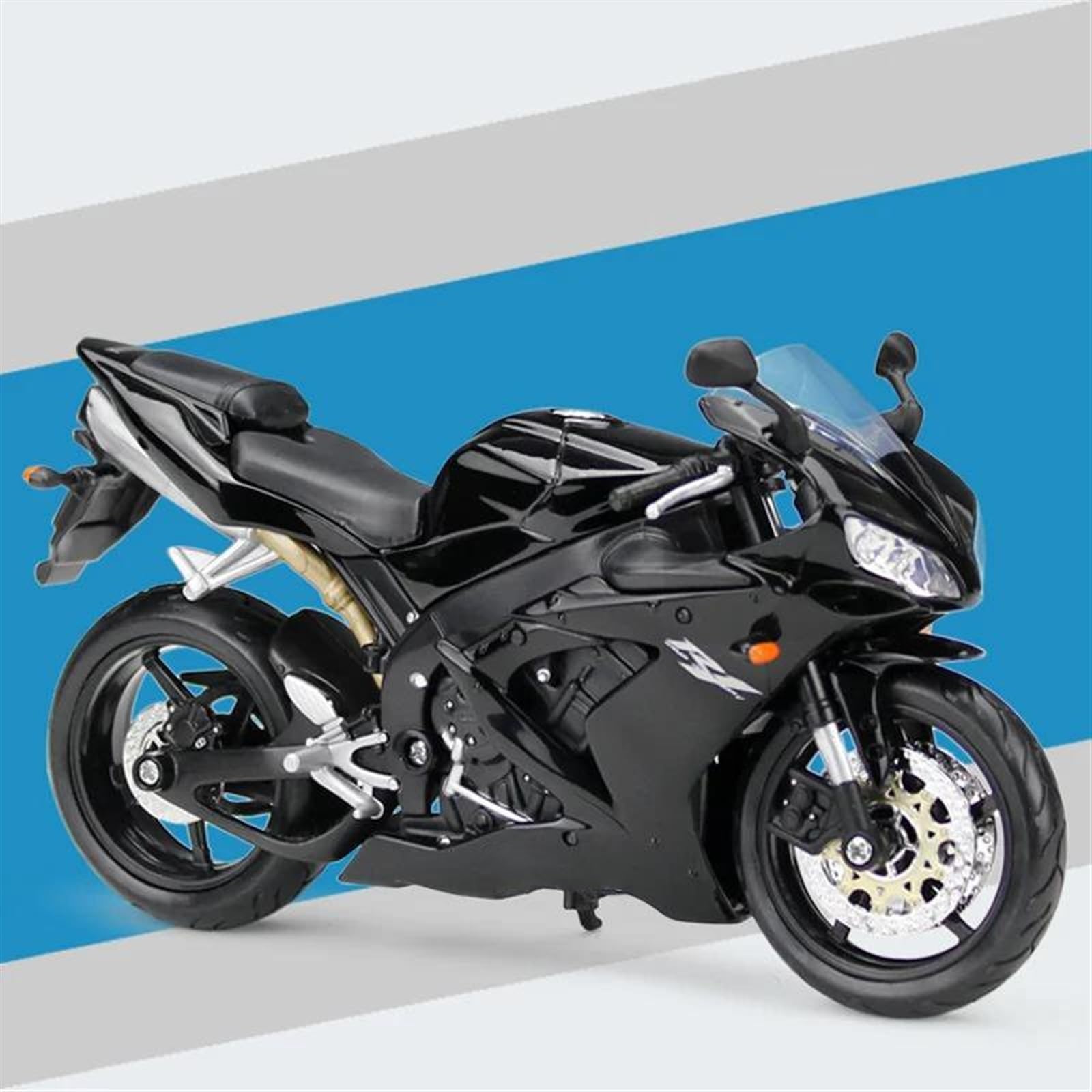SEYXF Motorbike Toy Motorcycle Simulation Diecast Model Collection Birthday Present 1:12 for Y-AMAHA YZFR1(with Retail Box)