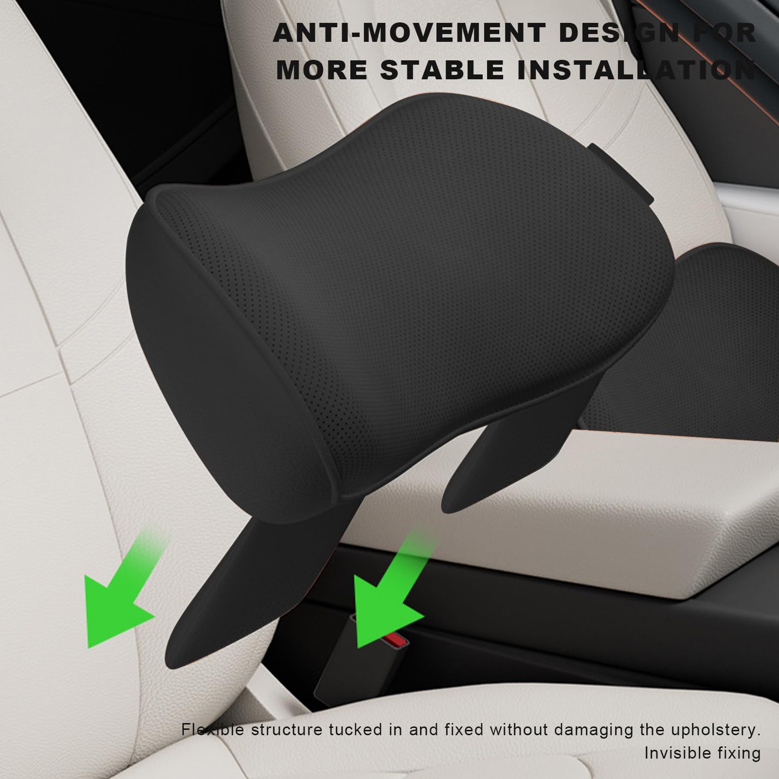 Almohadilla Con Soporte Lumbar Soporte Antideslizante para Respaldo de