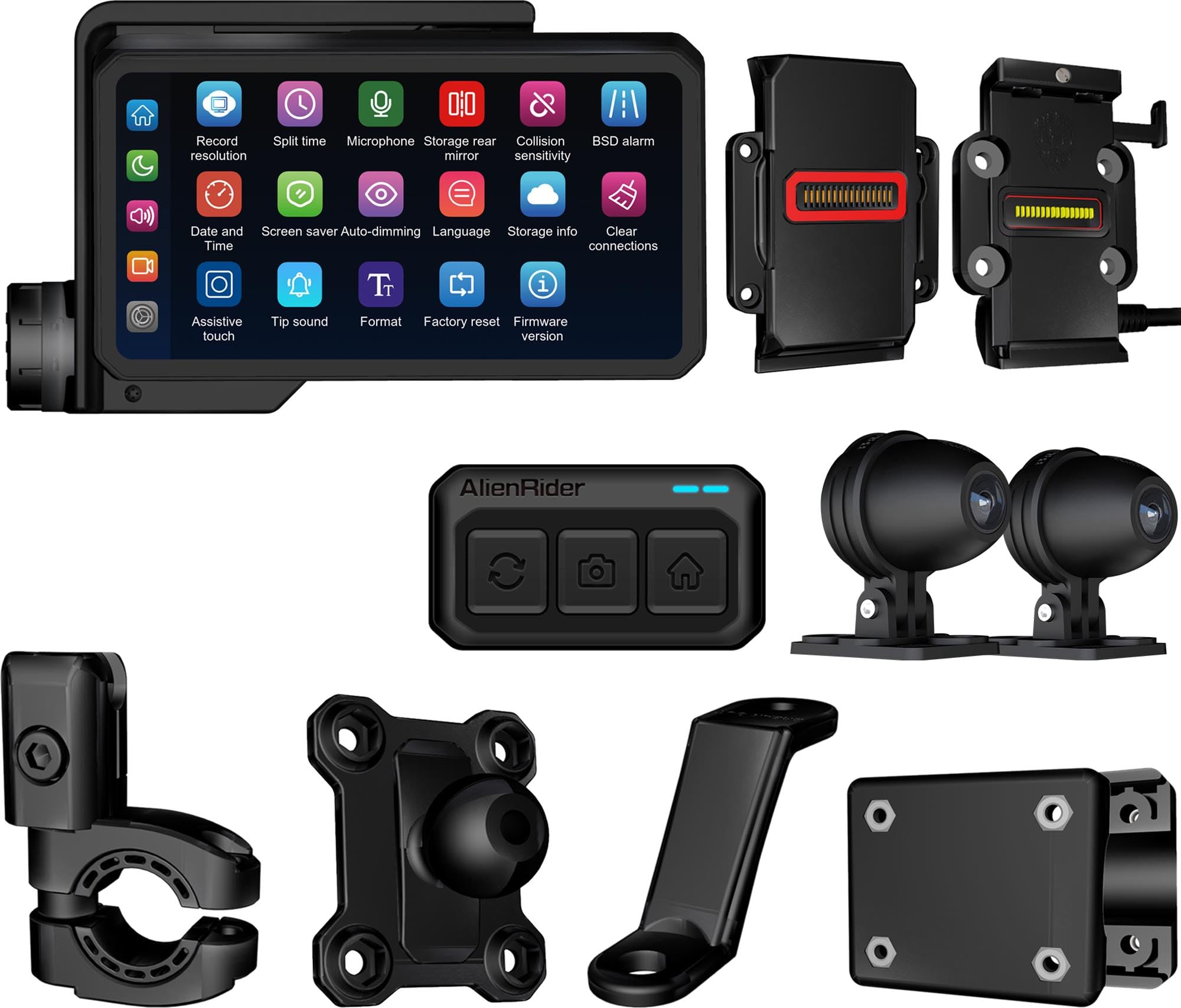 AlienRider M2-QR Bundle 6.2 Universal System multimedialny motocykli