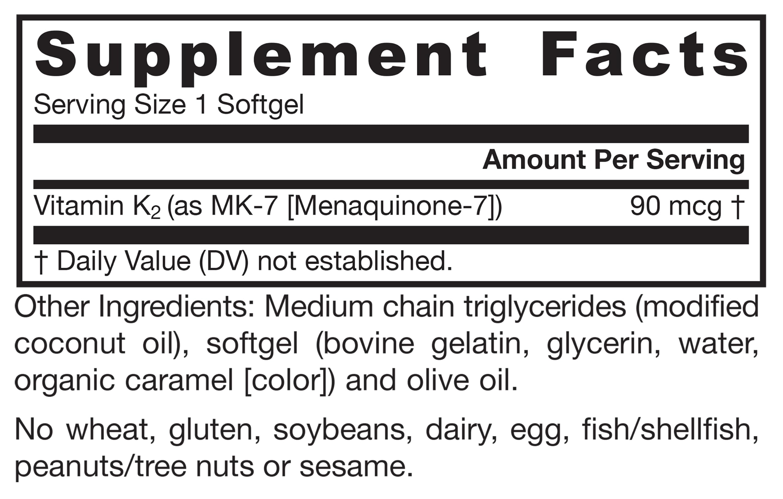 Jarrow MK-7 90 mcg, Bioactive Form of Vitamin K2, 60 Softgels — Amazon image 7