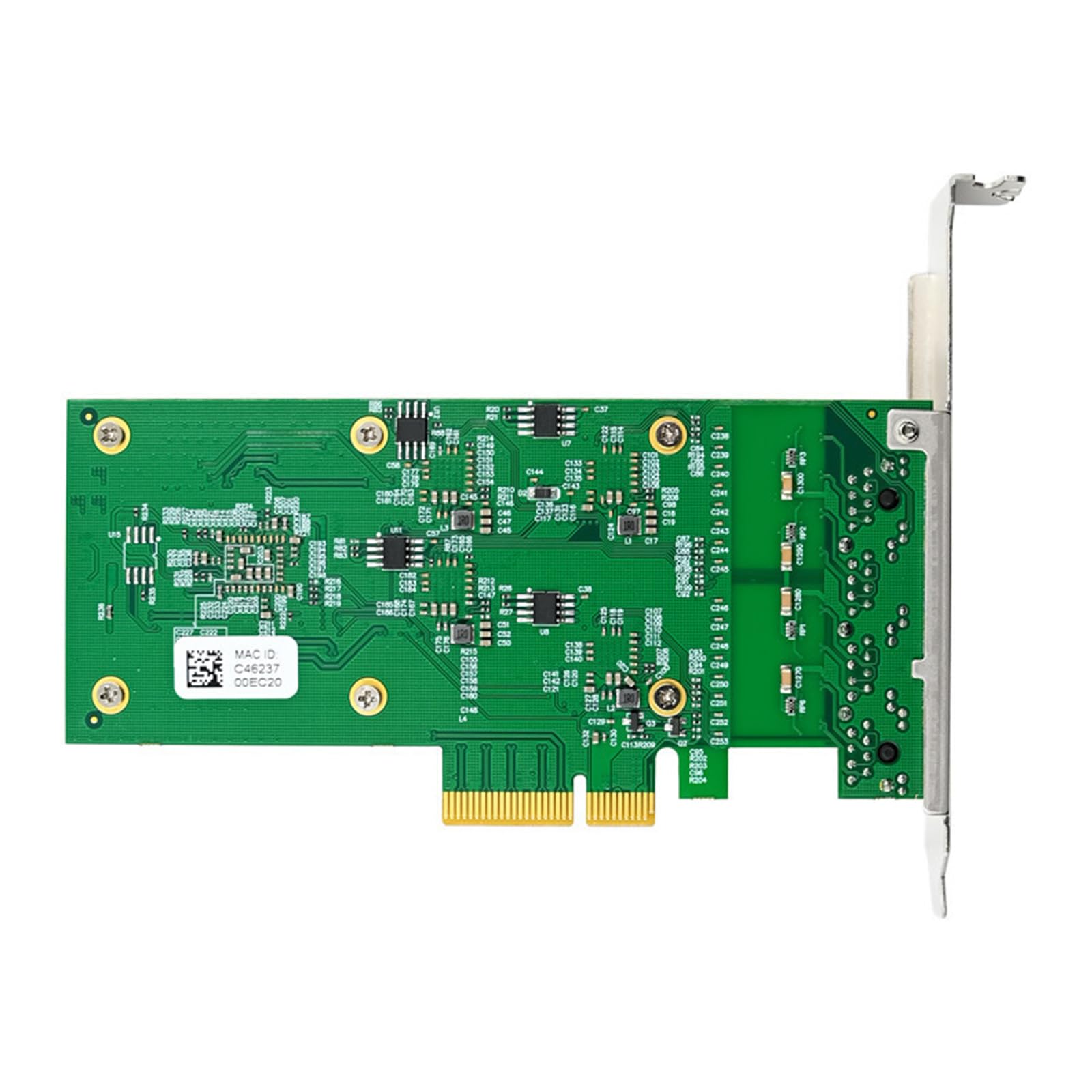 Adattatore rete PCIe RJ45 RJ45 4X da 2, 5 Ghz per controller I226 desktop e server compatibile con IEEE802.3Bz