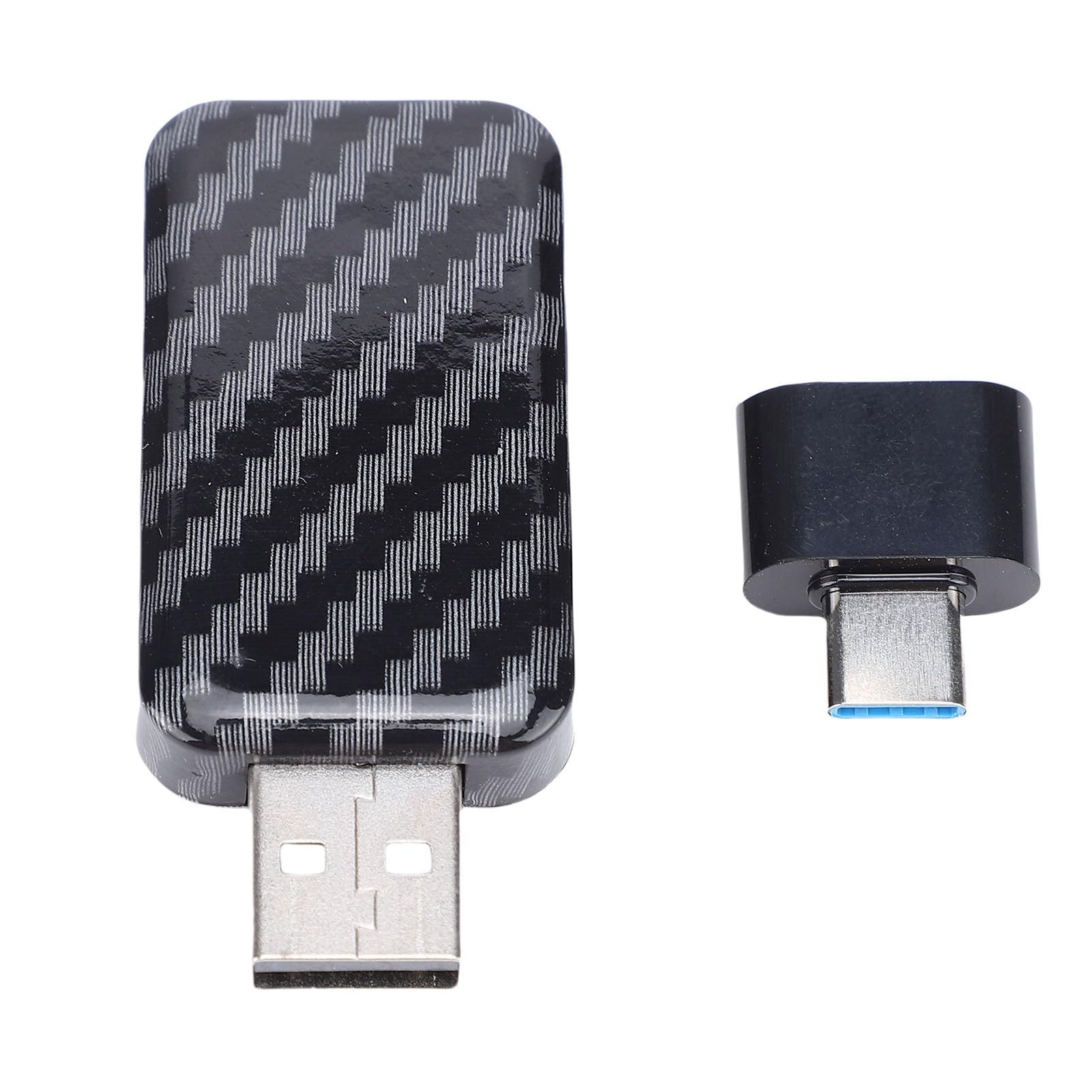 Adattatore Wireless Android Auto USB C/USB, Dongle Plug-and-Play Per Auto Con Android Auto Cablato, Compatibile 98% Veicoli Dal 2017