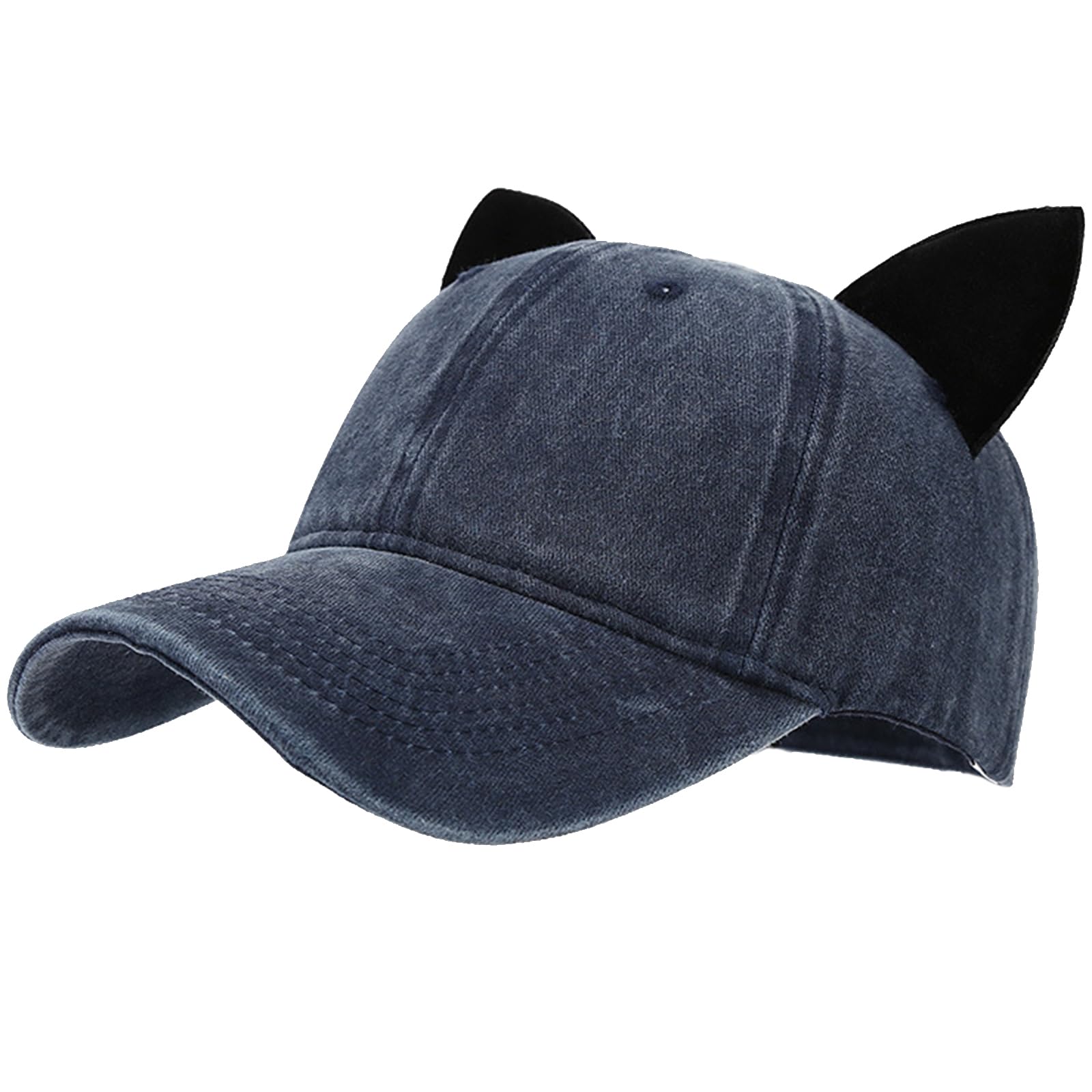 Mens Baseball Cap Baseball Hat Funny Trucker Hats for Men Women Cute Beanie Distressed Cap Ponytail Hat for Women