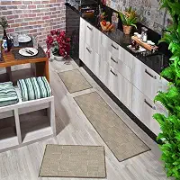 Kits Passadeira Cozinha 3 Tapetes Sisal Antiderrapante KS68