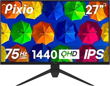 Pixio PX274 Prime 27 inch 75Hz IPS WQHD 2560 x 1440p Wide