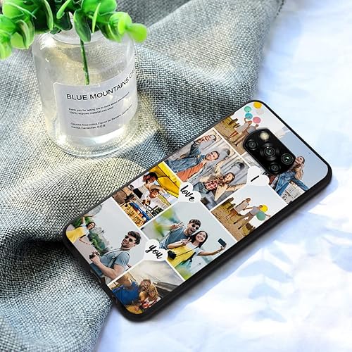 Miniatura 3 de Funda personalizada para Xiaomi Poco X3 NFCPoco X3Poco X3 Pro, funda protectora de TPU para teléfono multifoto, funda protectora antiarañazos, funda