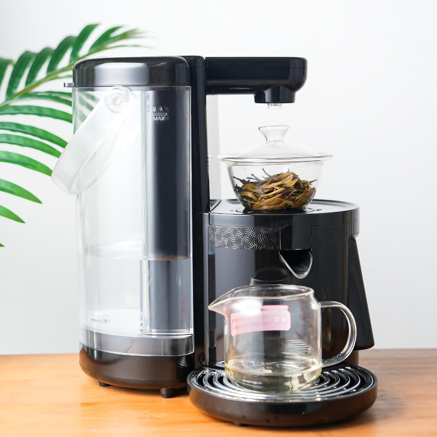DULO Auto Hot Tea Maker Machine for Loose Leaf, Commercial Tea Brewer Machine for Loose(Black Tea Machine)