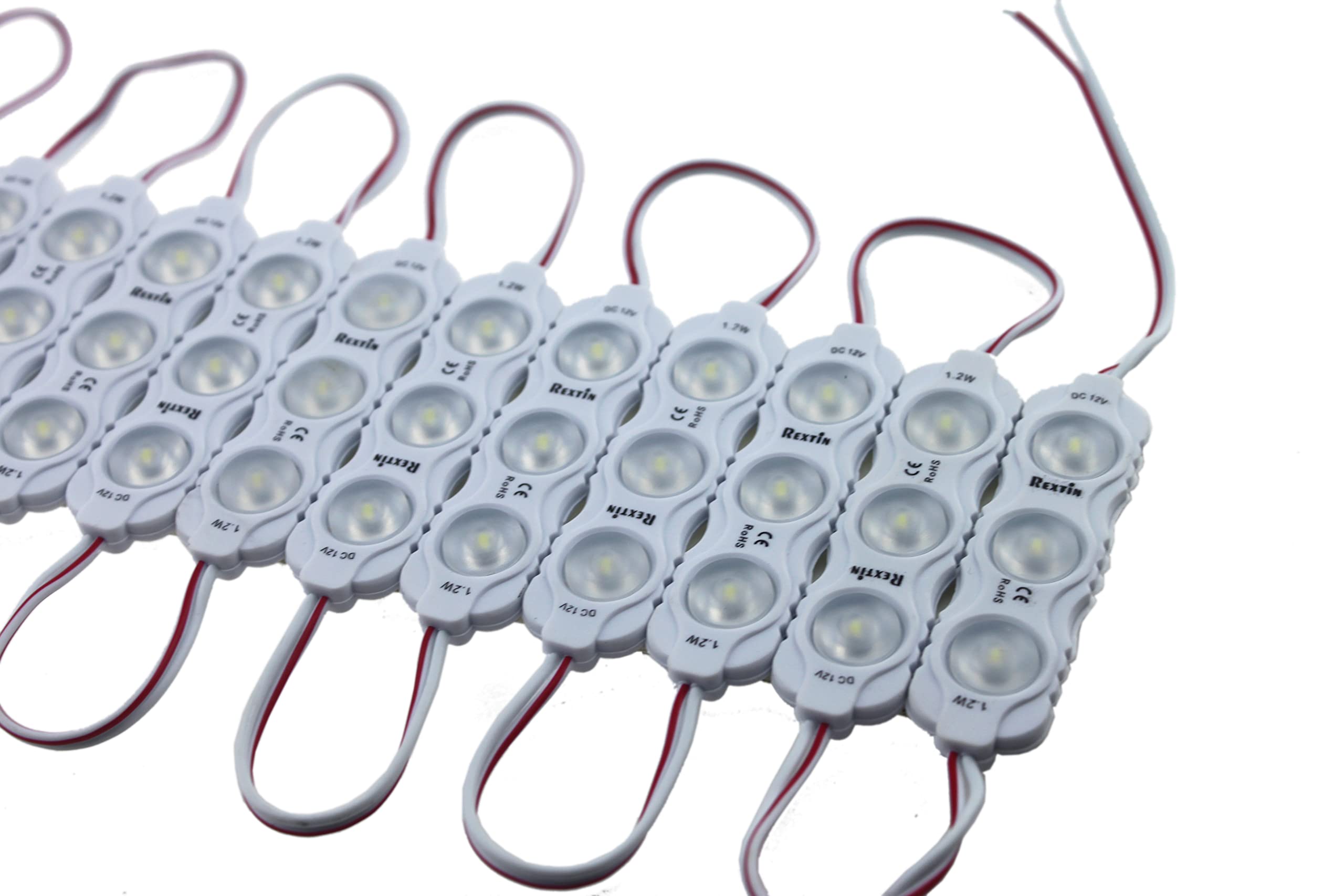 12V LED Module Lights: Waterproof 120-150LM Per Module 200pcs