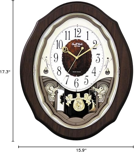 Miniatura 2 de Rhythm Clocks Reloj de movimiento musical Precious Angels
