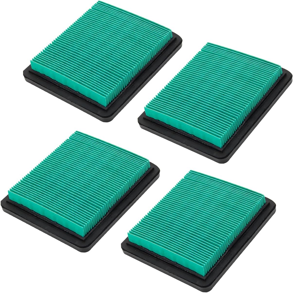 17211-ZL8-023 Air Filter Lawn Mower Air Cleaner Fit for Honda GX100 GCV135 GCV190 GC190 Engine, Fit for Husqvarna 7021p, Fit for Craftsman Troy-Bilt Push Lawn Mower Tiller Air Cleaner(4 Pack)