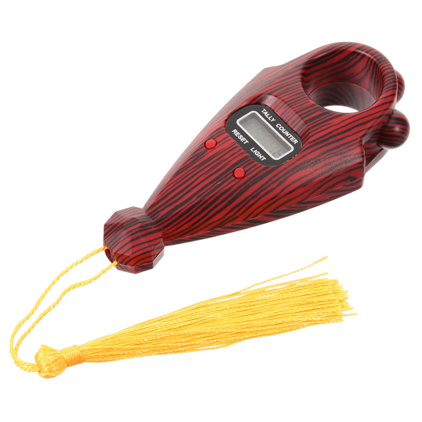 Toyvian 5 Stück Elektronischer Zähler Zähler Kleiner Digitaler Reihenzähler Handperlenzähler Clicker Tally Counter Digitalzähler Elektronischer Digitalanzeigezähler Strickzähler Holz