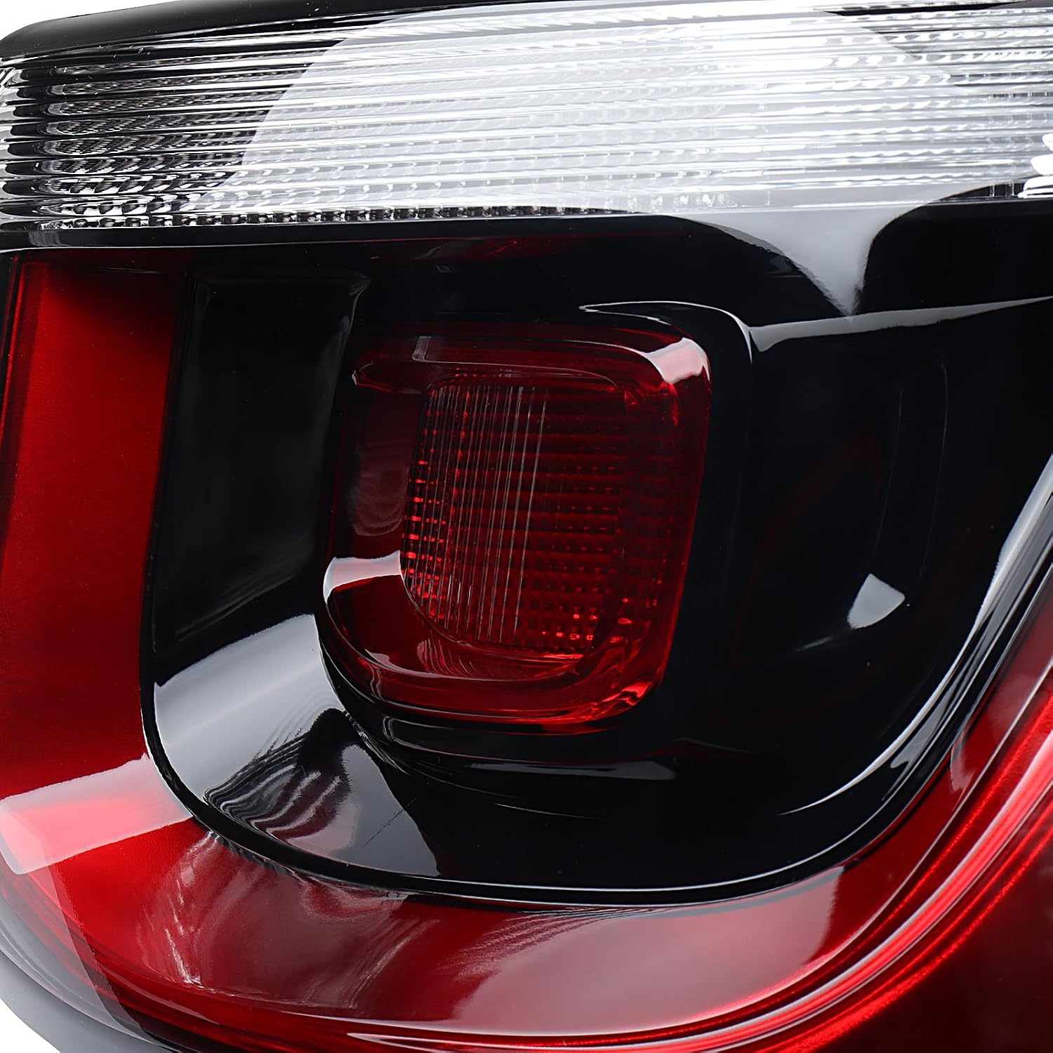 Astra Depot Compatible with 2021-2026 Jeep Compass 3-Pin Right Tail Light Outer Rear LED + Halogen OE CH2805124N, CH2805124P IP67 Running Brake Side Marker Turn Signal Lamp