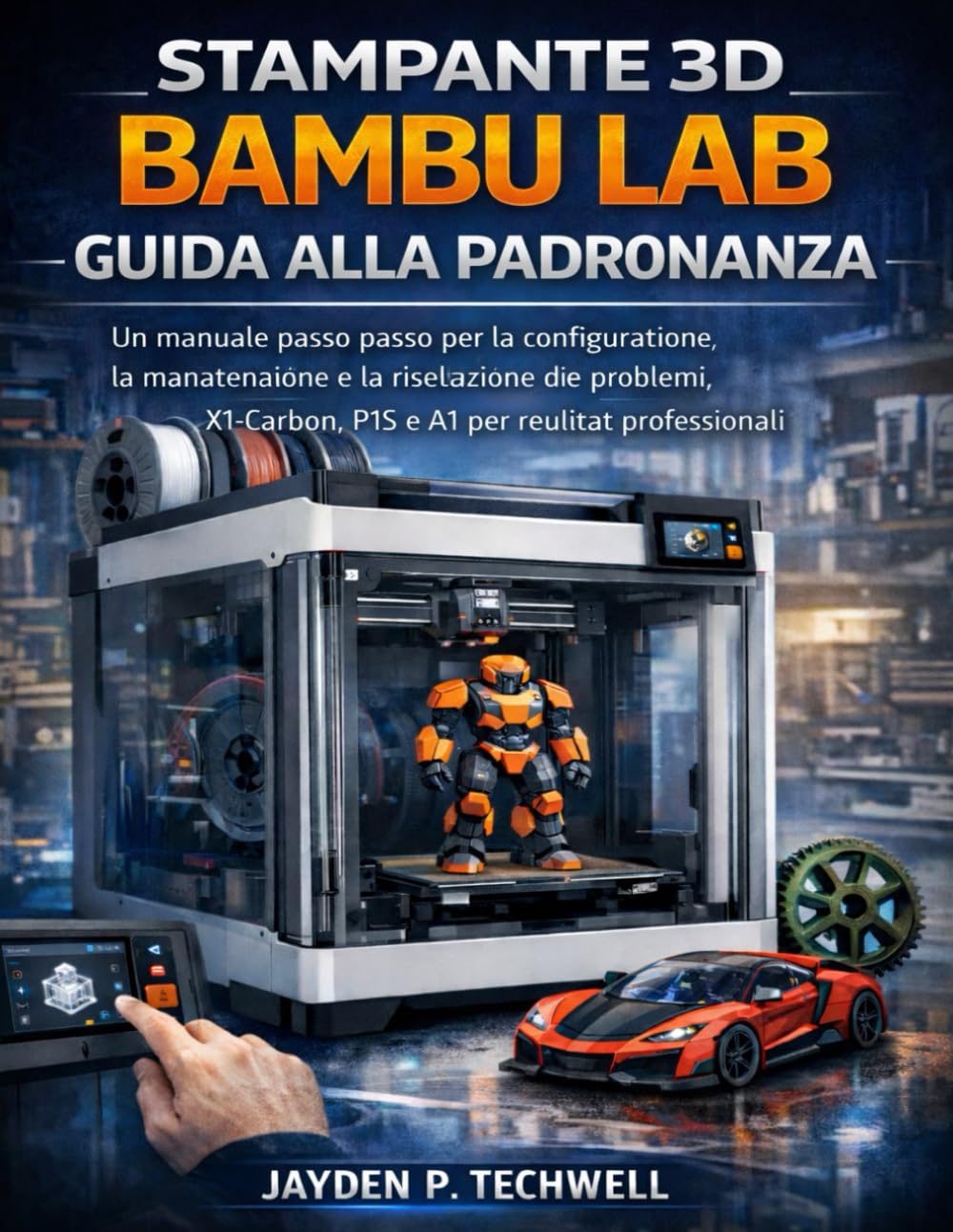 STAMPANTE 3D BAMBU LAB GUIDA ALLA PADRONANZA: Un manuale passo passo per la configurazione, la manutenzione e la risoluzione dei problemi di X1-Carbon, P1S e A1 per risultati professionali