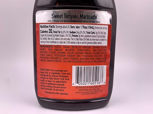 Miniatura 6 de Mrs Dash Marinade paquete variado de 3 sabores de botellas de 12 onzas sin sal adobo Teriyaki ajo lima y hierba de ajo de Inspired Candy