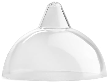 Nipple Shield Used for Breastfeeding, Helps Mothers with Sore Nipples, Latch-on Issues, Flat or Inverted Nipples - by Mothers Nurser Nursing Shield
