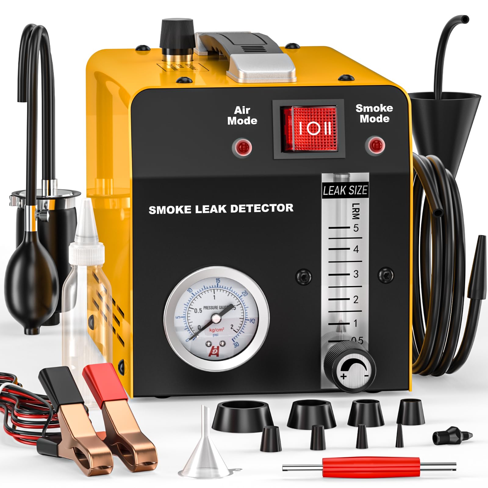Godiag Yellow Sld 103 Pro Evap Vacuum Smoke Machine Automotive Leak Detector | 12V Vehicles, Diagnostic Tester For Pipeline Fuel Leakage Detection,