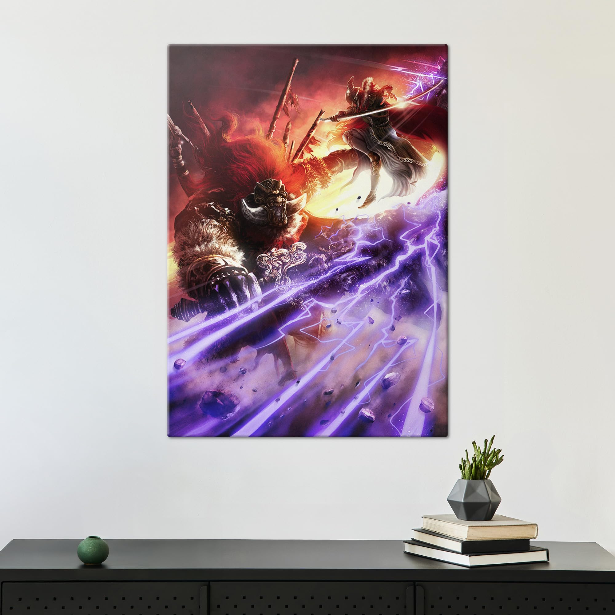VZRSQZK Poster décoratif sur toile Game Elden Ring Malenia - Décoration murale moderne pour chambre à coucher - 30 x 45 cm