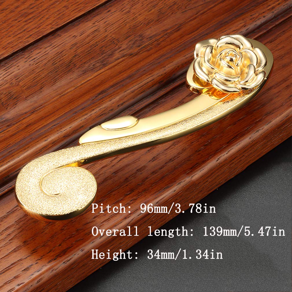 Uchwyty do mebli, uchwyt do drzwi, szafy, uchwyt kuchenny, karton, drzwi szafy, uchwyt do szuflady, Hardware Bright Chrome uchwyt jednootworowy, 4 sztuki ze śrubami